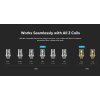 Innokin Coolfire Z80 NEX Full Kit Gradient Blue, kompatibilita se všemi spirálkami mtl 0,6-1,6 ohm, rdl 0,3-1,0 ohm