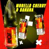 RIOT X Salt Morello Cherry & Banana 10ml 5mg  Kyselá višeň a banán