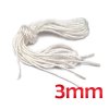 257058 kremikovy knot silica rope wick 3mm 1m