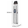 258922 5 vaporesso xros 5 pod kit 2ml grey silk