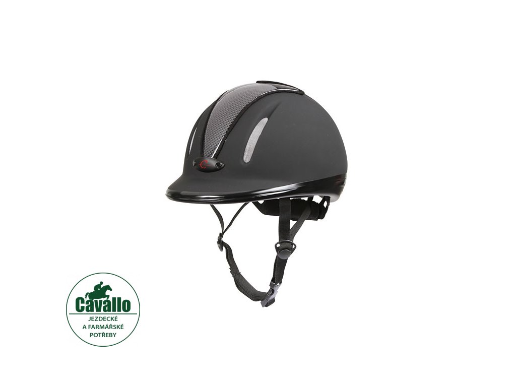 Jezdecká helma Covalliero Carbonic