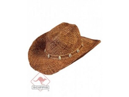 Slaměný klobouk Drover, velikost M