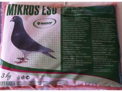 Mikros ESO grit 3 kg se železem