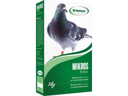 Mikros Holub - vitamínové a minerální doplněk krmiva 1 kg