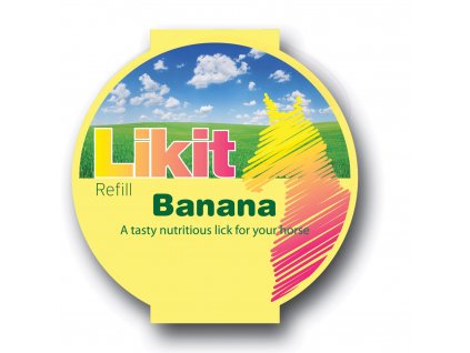 LIKIT  náplň 625 g, banán