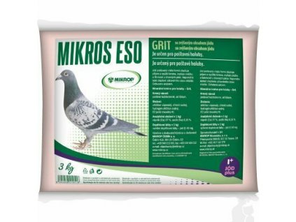 MIKROS Holub -ESO GRIT s jodem 3 kg