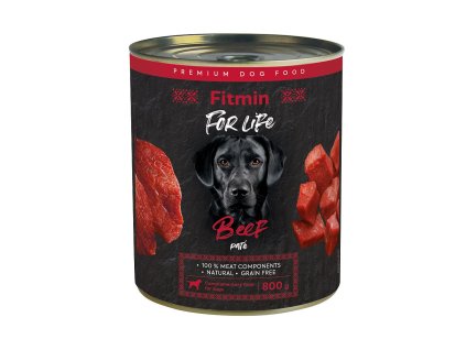 ffl dog tin beef 800g h L