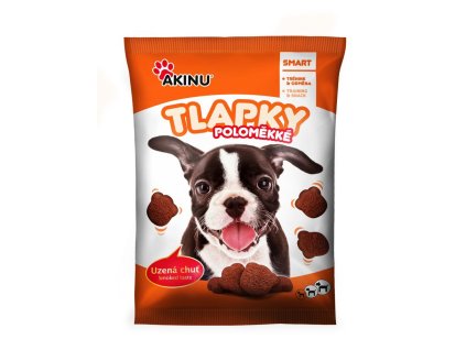 Poloměkké tlapky pamlsek pro psy akinu 1