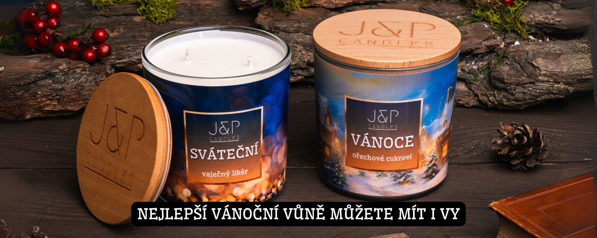 VÁNOČNÍ SVÍČKY nyní v prodeji