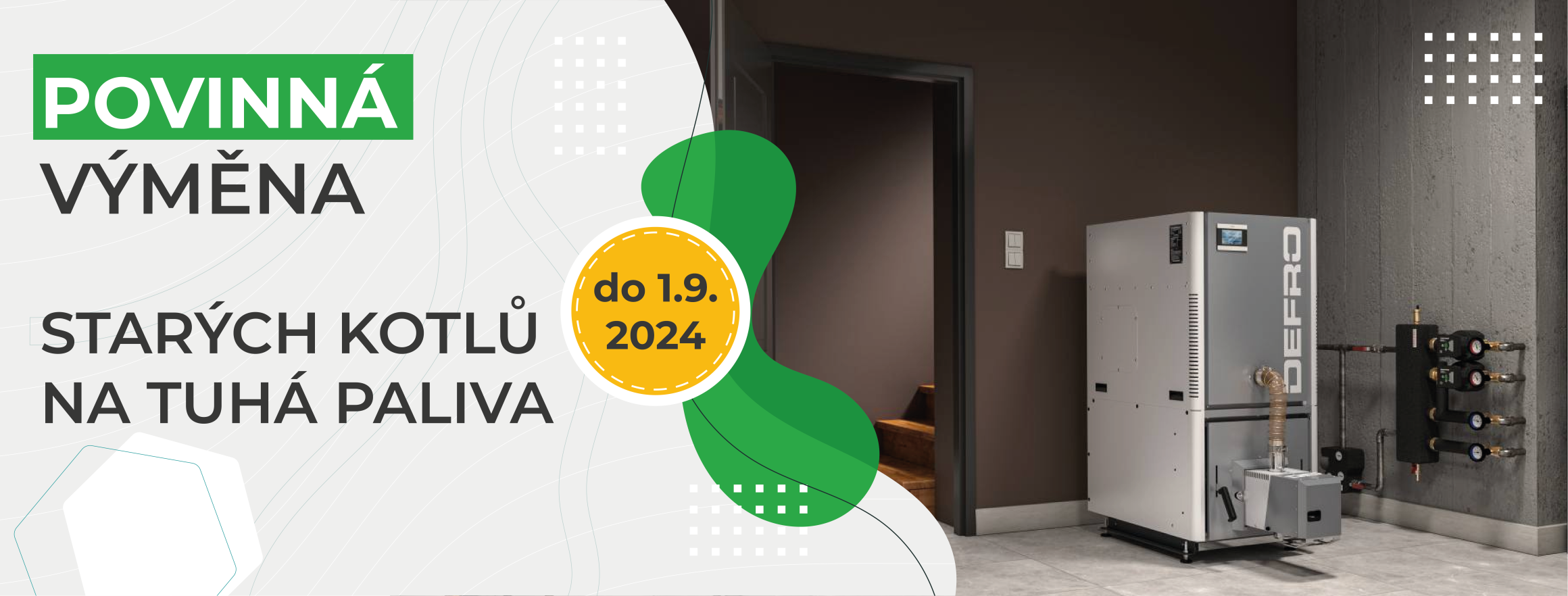 Povinná výměna strých kotlů na tuhá paliva