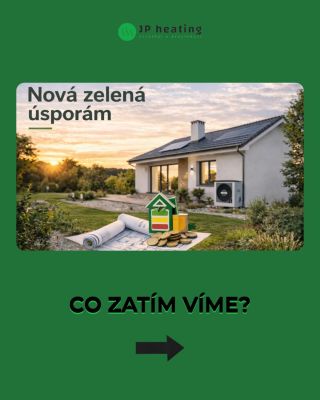 Jak funguje Nová zelená úsporám 2026? Program přináší změny: 🔥dotace jen pro nízkopříjmové domácnosti 🔥nově bezúročné...