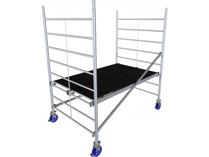 ProTec XXL hliníkové pojízdné lešení, prac.výška 2,90m