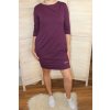 Dámské šaty BASIC s 3/4 rukávem I