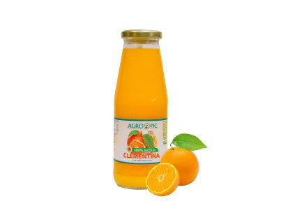 100% šťáva z klementinky 720 ml s mandarinkou