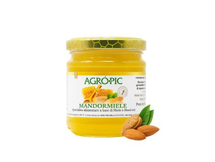 Mandlový med 250g s obrázkem