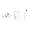 look 765 gravel disc red dust metallic satin apex 1x12 shimano wh rs 370 6 p
