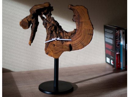 Drevené hodiny Agát - Artefakt
