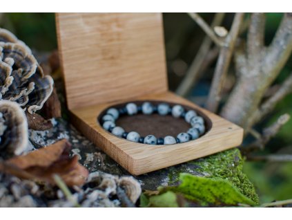 Drevená krabička na náramok - Dub Klasik