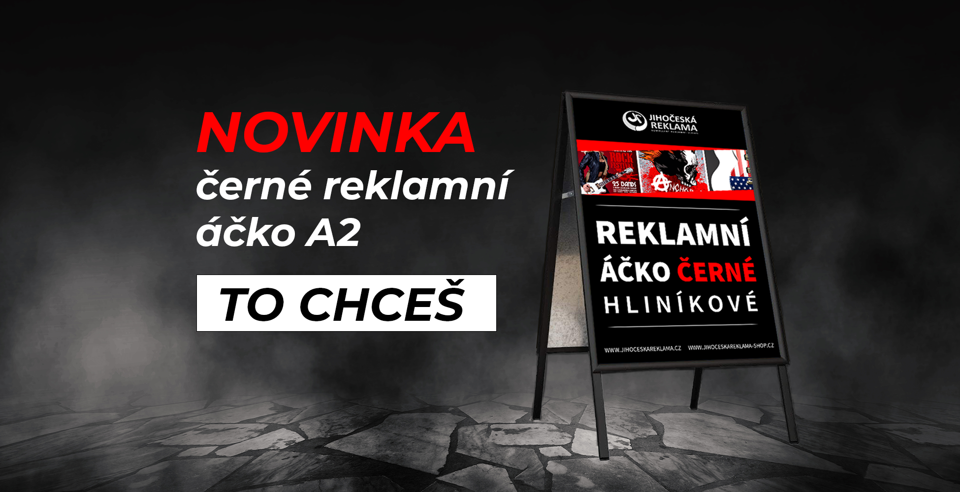 reklamní áčko A2 to chceš