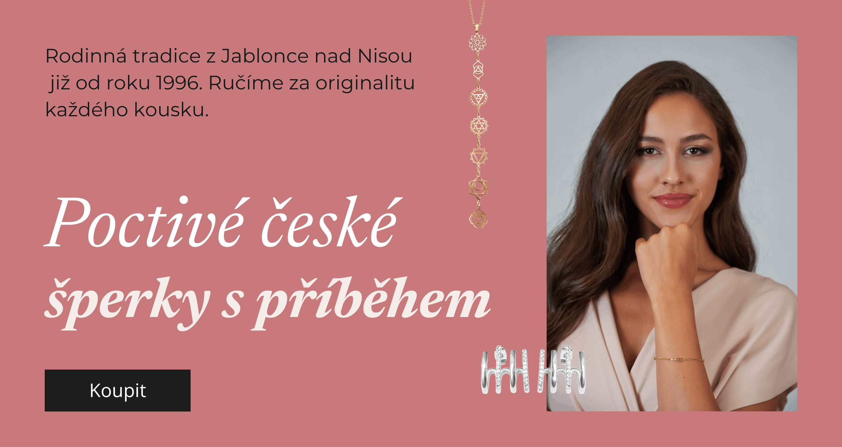 Poctivé české šperky z Jablonce nad Nisou