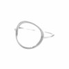 Stribrny prsten kruh bez krystalu (Stribro 925/1000)