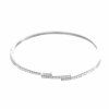 16282 ocelovy naramek postup s krystaly swarovski crystal