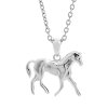 Stribrny nahrdelnik kun bez krystalu (Stribro 925/1000) - a