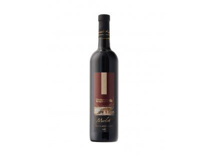 Merlot suché Ch&K  0,75l