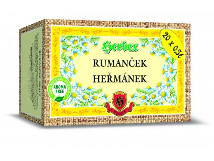 Čaj Herbex Rumanček 20x2,5g