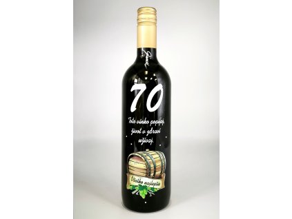 Dekoračné víno - Nar.2 70. 0,75l