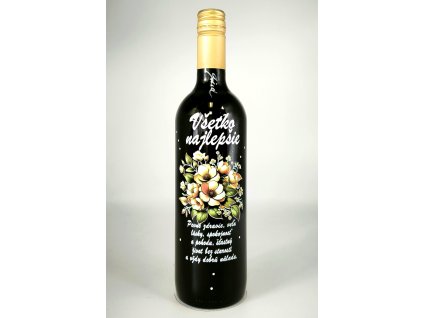 Dekoračné víno všetko naj. kv.2 0,75l