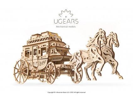 Ugears Stagecoach model 2 max 1100