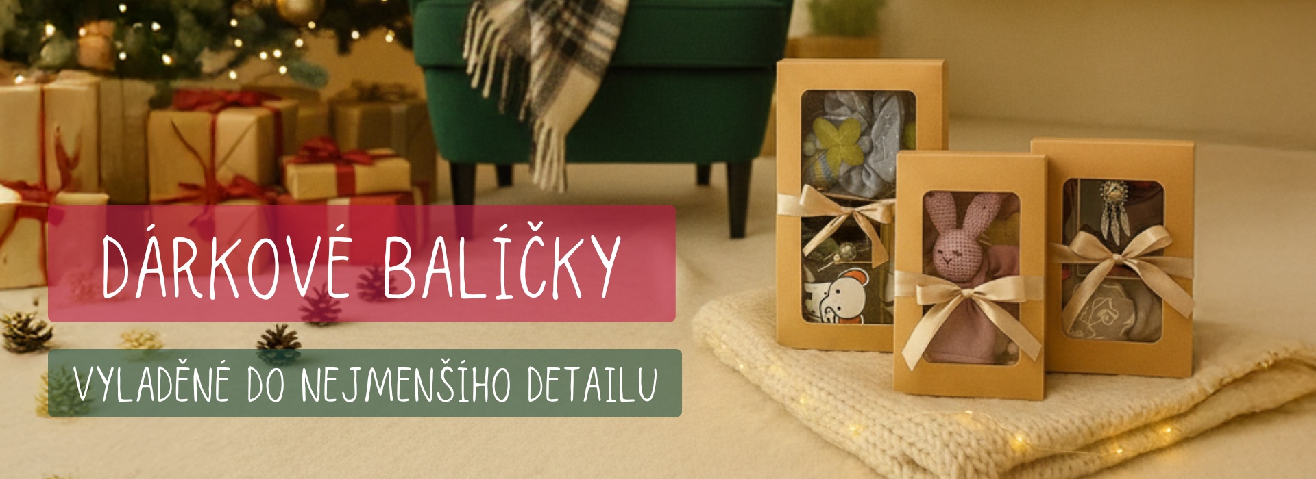 Dárkové balíčky pod stromeček | Tip na vánoční dárek | Jsem máma