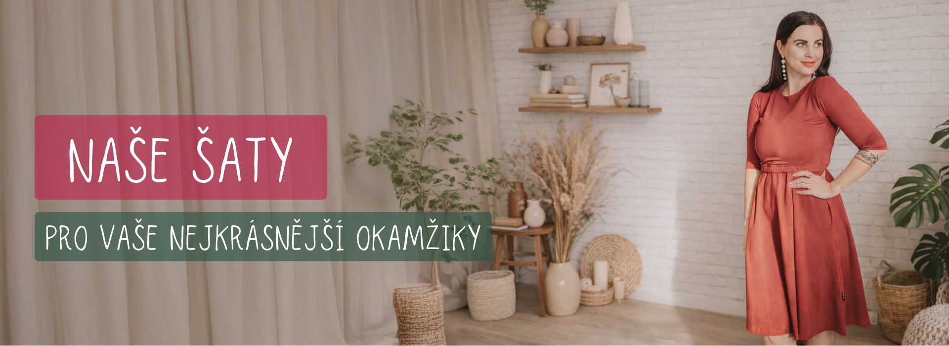 Kojicí šaty | Jarní kolekce | Jaro 2026