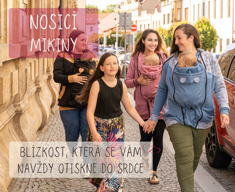 Nosicí mikiny do každého počasí | Jsem máma