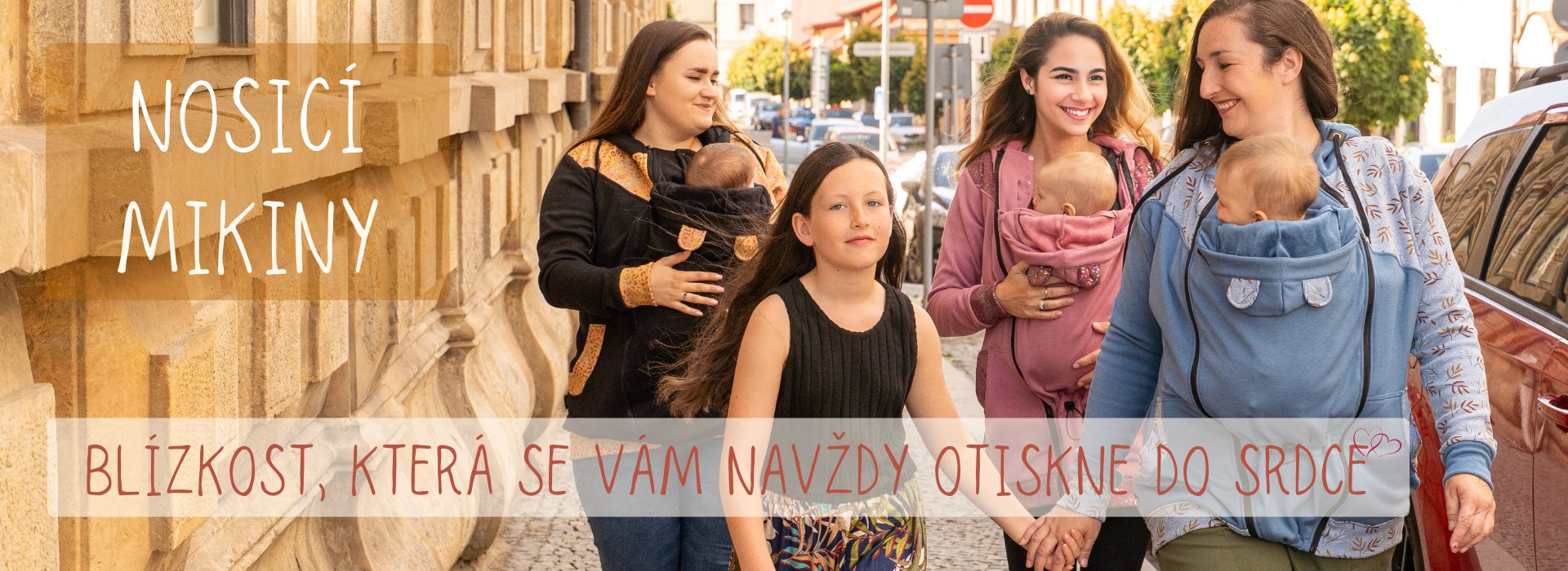 Nosicí mikiny do každého počasí | Jsem máma