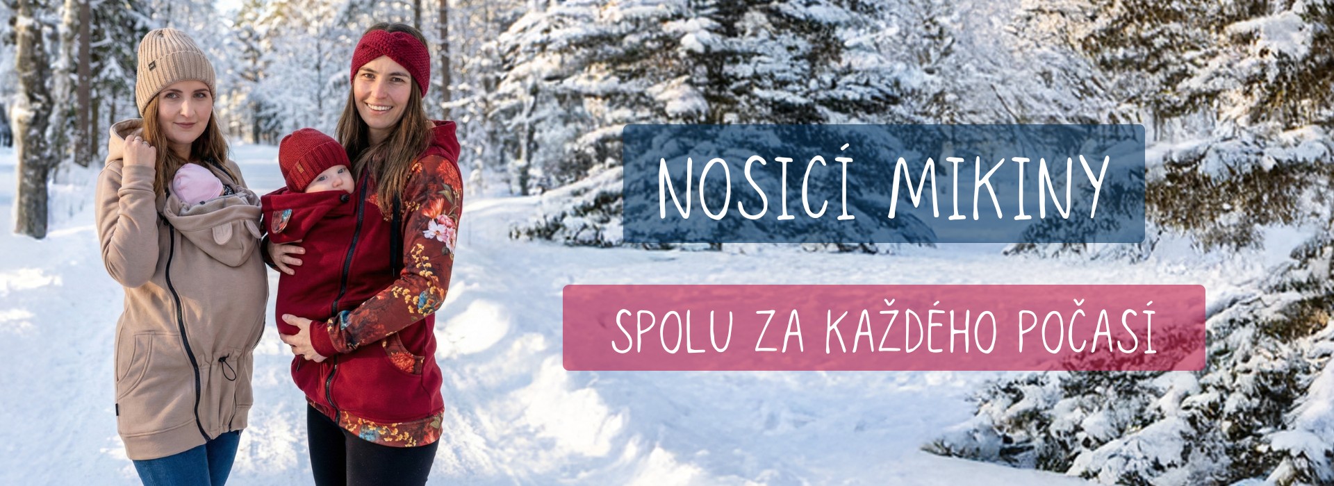 Nosicí mikiny do každého počasí | Jsem máma