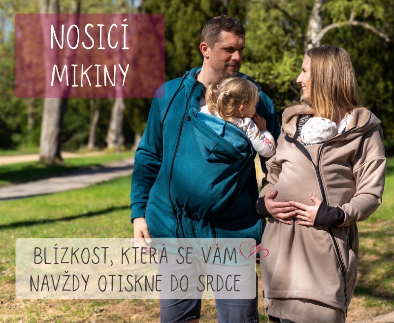 Nosicí mikiny do každého počasí | Jsem máma