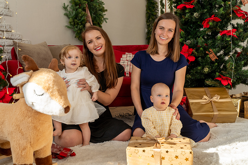 Vánoce – Jak se obléknout ke stromečku | Jsem máma