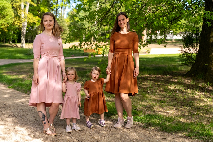 Dětské šatičky Matchy Matchy pro dceru | Jsem máma