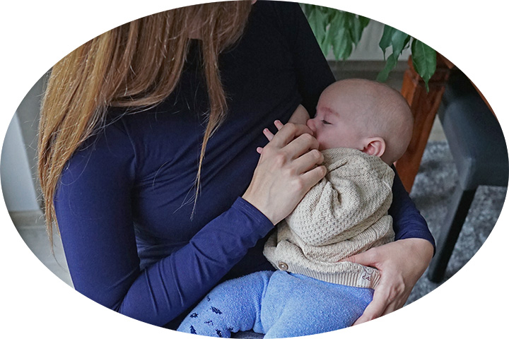 Bambusový kojicí rolák modrý | Jsem máma – česká kvalita