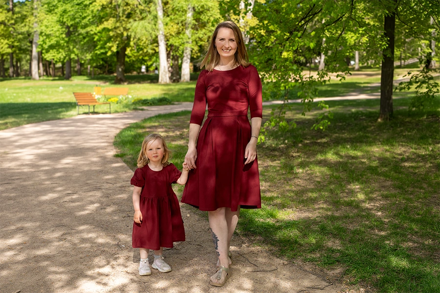 Dětské šatičky Matchy Matchy pro dceru | Jsem máma