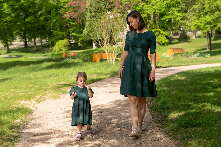 Dětské šatičky Matchy Matchy pro dceru | Jsem máma