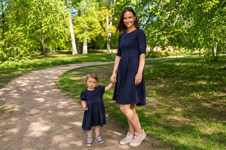 Dětské šatičky Matchy Matchy pro dceru | Jsem máma