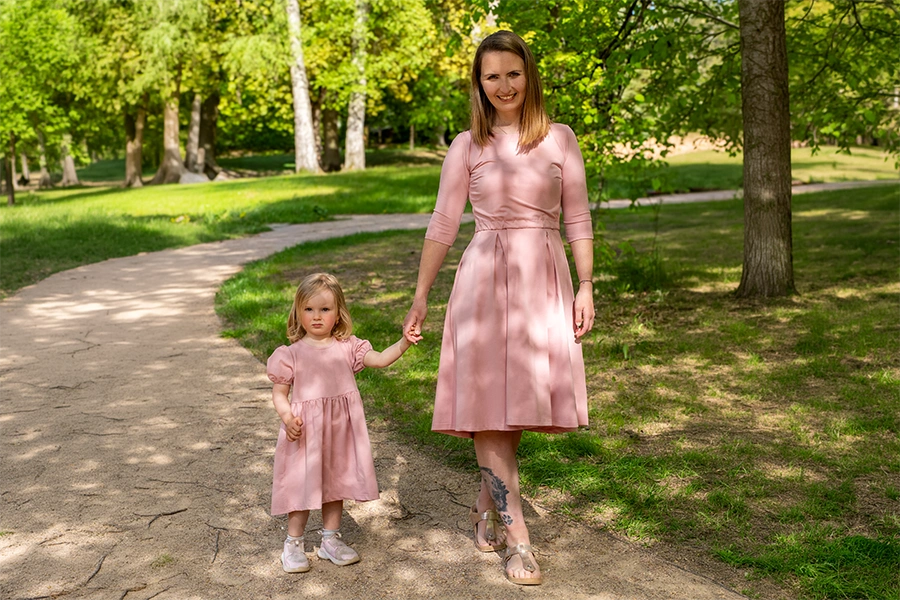 Dětské šatičky Matchy Matchy pro dceru | Jsem máma