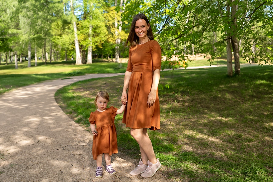 Dětské šatičky Matchy Matchy pro dceru | Jsem máma
