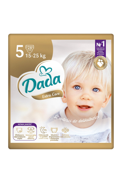 Dada Extra Care 5, JUNIOR 15 - 25 kg (28 ks) | 5903933668567 | Jsem máma