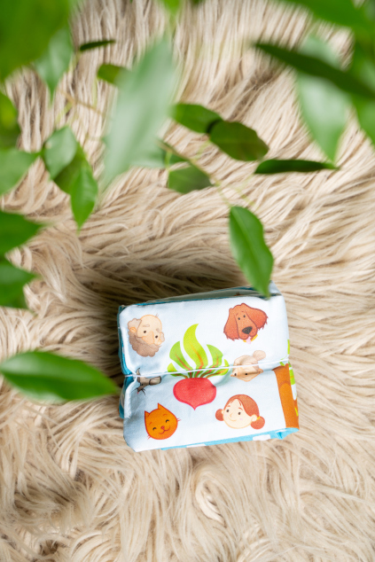 Látkové leporelo, klasické pohádky pro nejmenší | pohádka O veliké řepě | Jsem máma