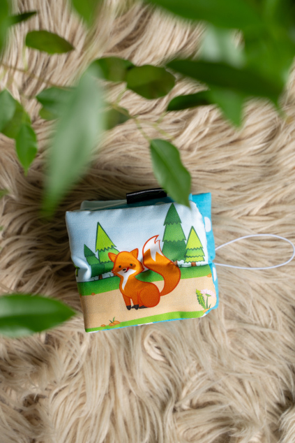 Látkové leporelo, klasické pohádky pro nejmenší | pohádka O koblížkovi