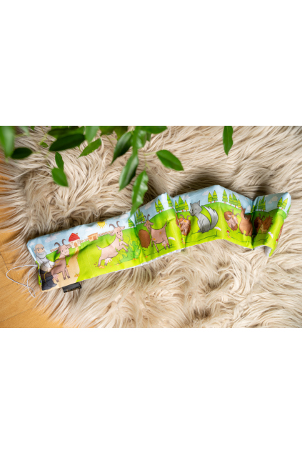 Látkové leporelo, klasické pohádky pro nejmenší | pohádka O zlé koze | Jsem máma